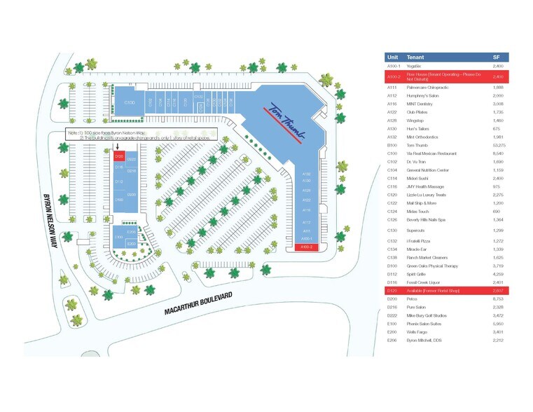 More Photos Of 4000-4040 N MacArthur Blvd, Irving Unknown For Lease