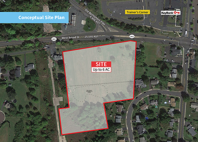 Primary Photo Of Route 663 & Old Bethlehem pike, Quakertown Land For Sale