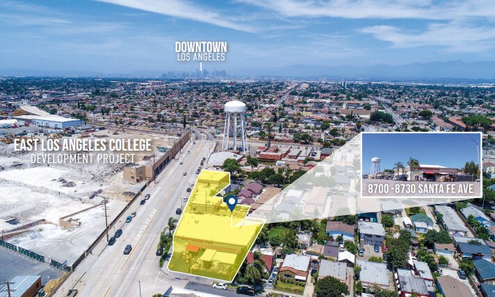 More Photos Of 8700 Santa Fe Ave, South Gate Freestanding For Lease