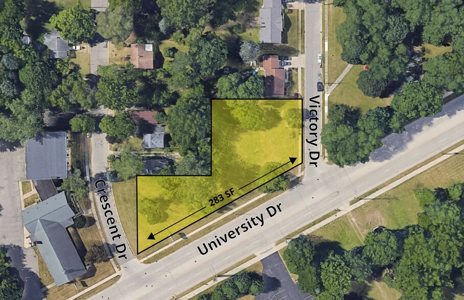 Primary Photo Of N. Side of University, Pontiac Land For Sale