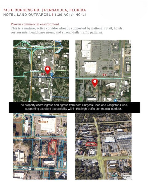 More Photos Of 740 Burgess Rd, Pensacola Land For Sale