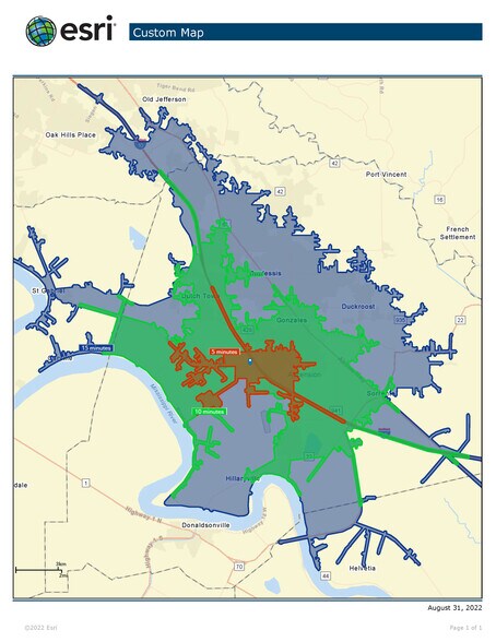 More Photos Of 2705 W Highway 30, Gonzales Freestanding For Lease