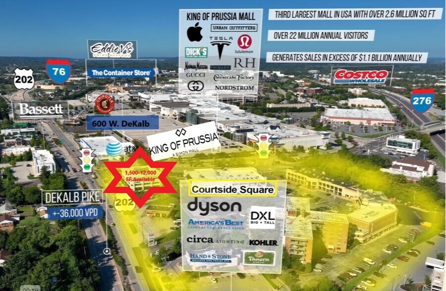 More Photos Of 600 W DeKalb Pike, King Of Prussia Office For Lease