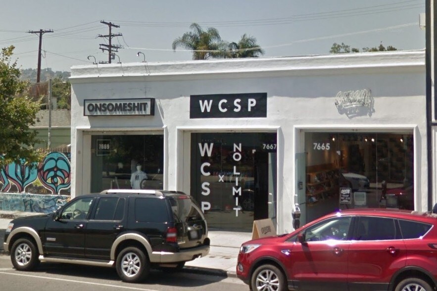 More Photos Of 7669 Melrose Ave, Los Angeles Storefront For Lease