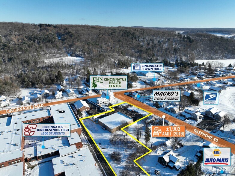 More Photos Of 5743 Telephone Rd EXT, Cincinnatus Freestanding For Sale