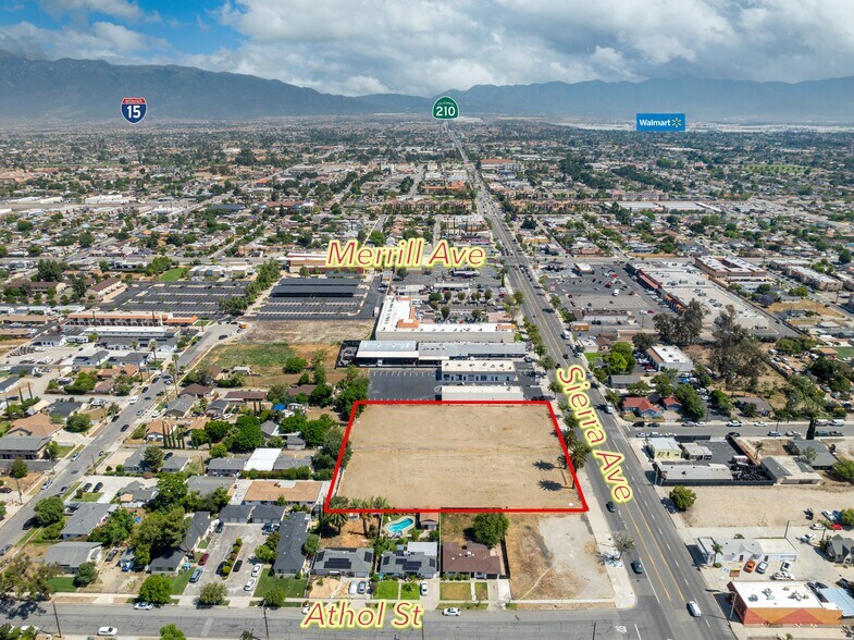Primary Photo Of Sierra Ave @ Athol St, Fontana Land For Sale
