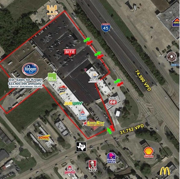 More Photos Of 3400-3410 Gulf Freeway, Dickinson Unknown For Lease