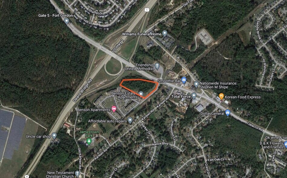 More Photos Of 104 Williamsburg Dr, Hephzibah Land For Sale