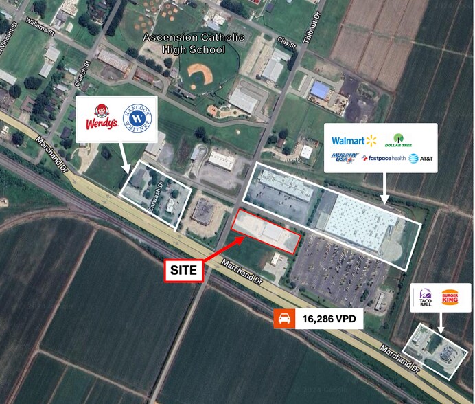 More Photos Of 37202 37202 D. Thibaut Drive Dr, Donaldsonville Freestanding For Lease