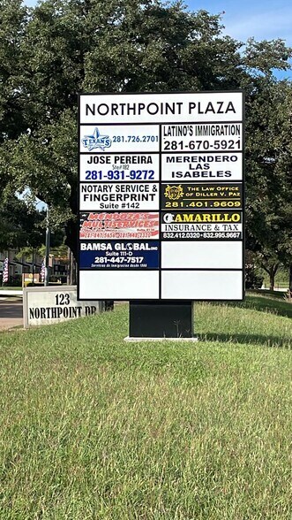 More Photos Of 123 Northpoint Dr, Houston General Retail For Sale