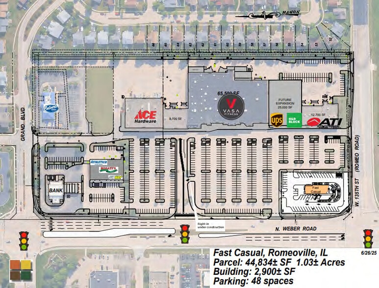 More Photos Of 405 Weber Rd, Romeoville Land For Lease