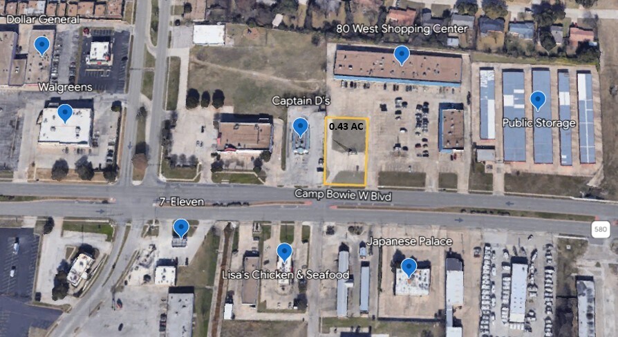 More Photos Of Camp Bowie @ Brandon Ln, Fort Worth Land For Lease