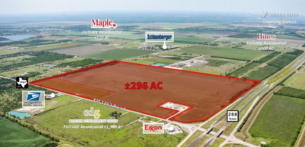 Primary Photo Of NWC SH 288 & FM 1462 Rd, Rosharon Land For Sale