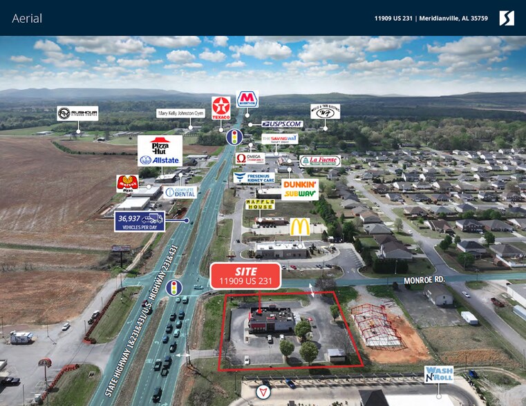 More Photos Of 11909 US Highway 231/431, Meridianville Fast Food For Lease