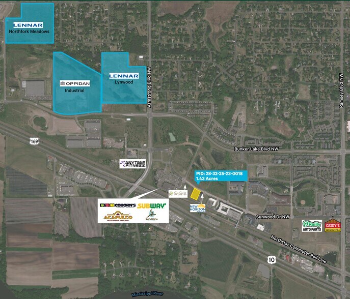 More Photos Of Zeolite St @ Sunwood Dr NW, Ramsey Land For Sale