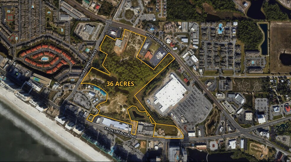 Primary Photo Of Hutchison Blvd & Beach Front Rd, Panama City Beach Land For Sale