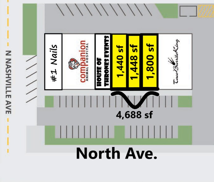 More Photos Of 6518-6534 W North Ave, Chicago General Retail For Lease