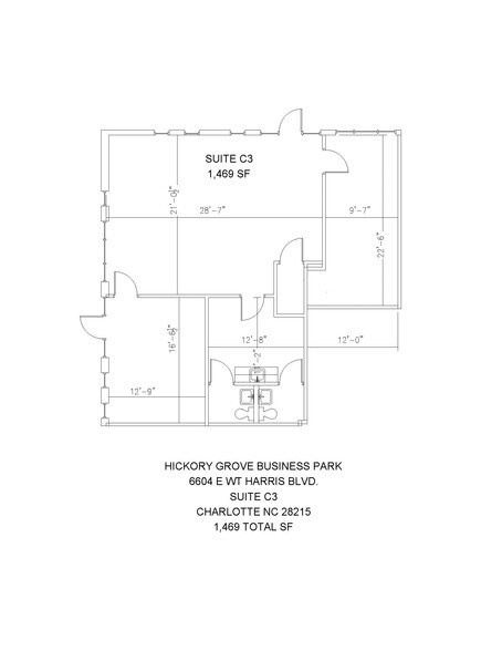 More Photos Of 6600 E W T Harris Blvd, Charlotte Office For Lease