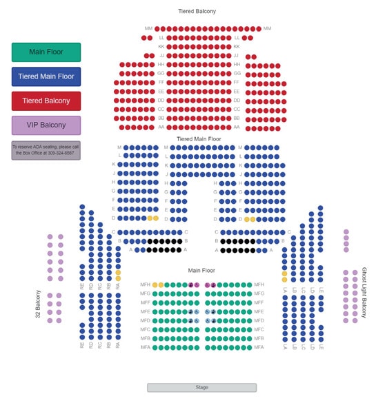 More Photos Of 400 NE Perry Ave, Peoria Theater Concert Hall For Sale