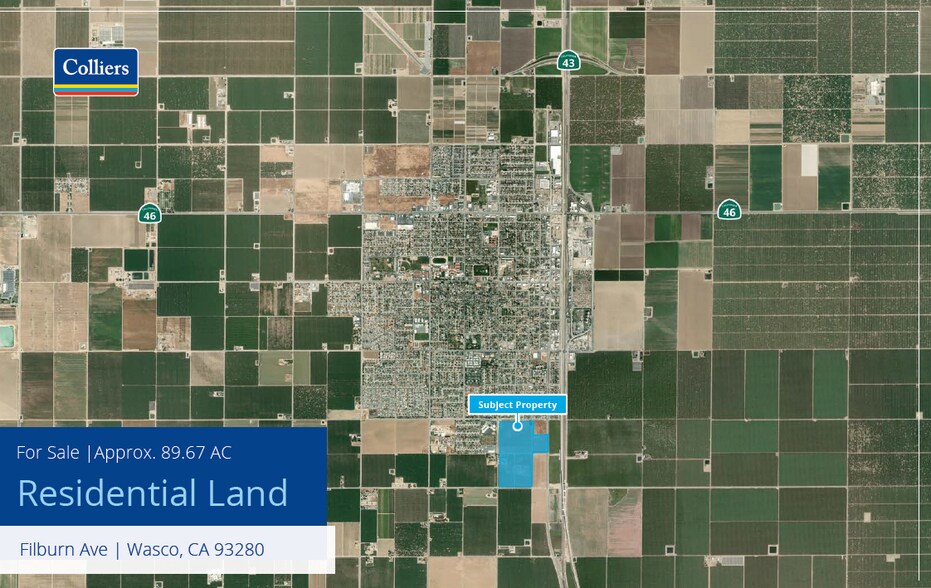 Primary Photo Of Filburn Ave, Wasco Land For Sale