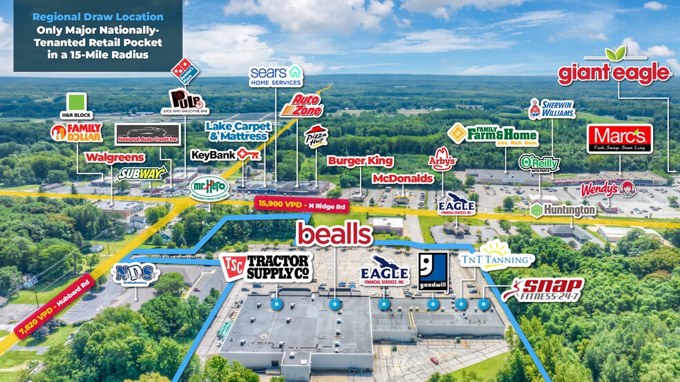 More Photos Of 6581-6601 N Ridge Rd, Madison Unknown For Lease