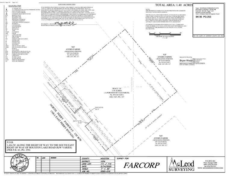 More Photos Of Perry Pkwy & Houston Lake rd, Perry General Retail For Lease