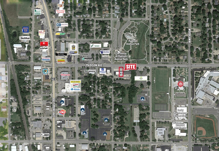 More Photos Of 421 E Madison Ave, Derby Storefront For Sale