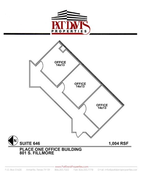More Photos Of 801 S Fillmore St, Amarillo Office For Lease