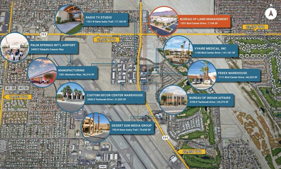 More Photos Of 1201 Bird Center Dr, Palm Springs Office For Sale