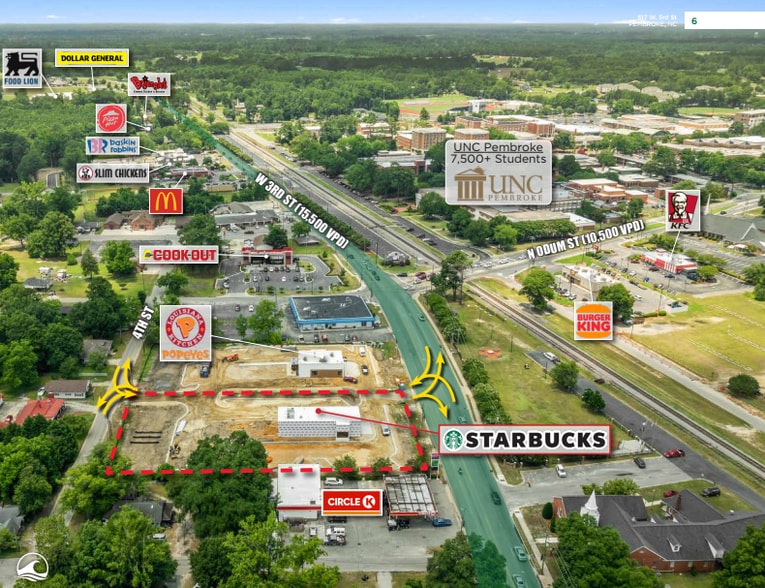 More Photos Of 517 3rd st, Pembroke Fast Food For Lease