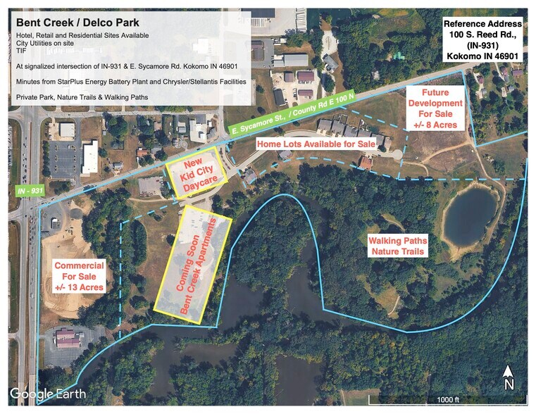 More Photos Of 100 S Reed Rd, Kokomo Land For Sale