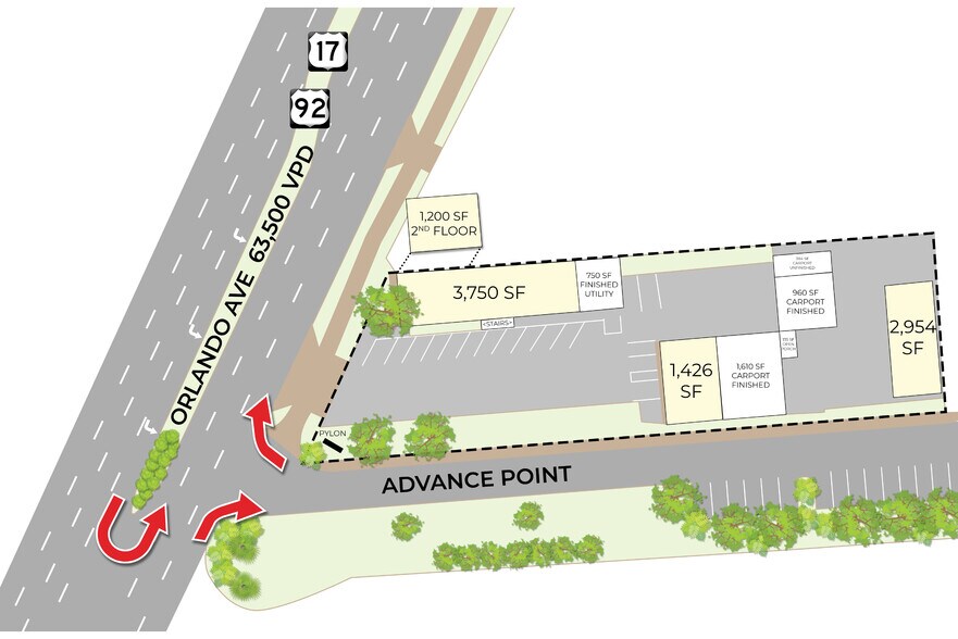 More Photos Of 9205 S Us-17-92 Hwy, Maitland Freestanding For Sale