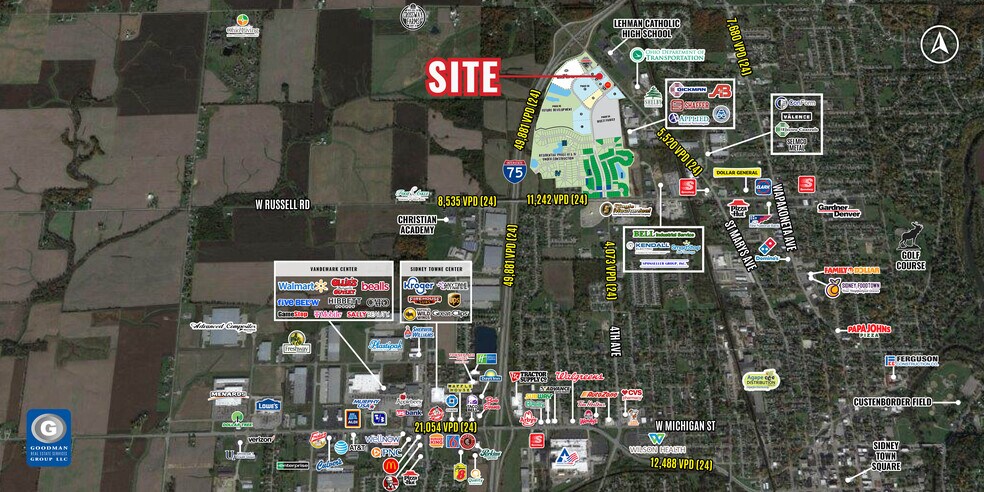 More Photos Of Deer Oak dr, Sidney Storefront For Lease