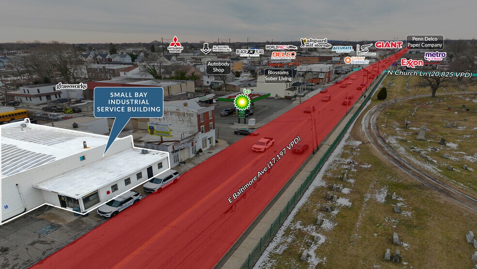 More Photos Of 6600 Baltimore Ave, Lansdowne Warehouse For Sale