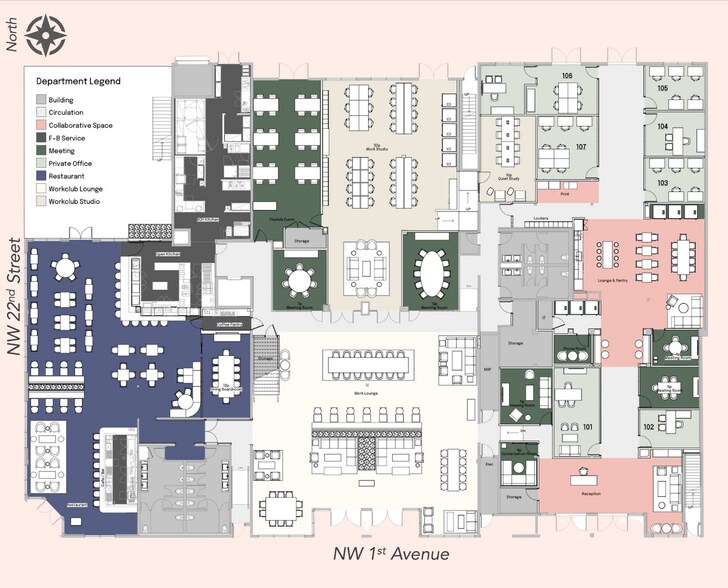 More Photos Of 2143 NW First Ave, Miami Loft Creative Space For Sale