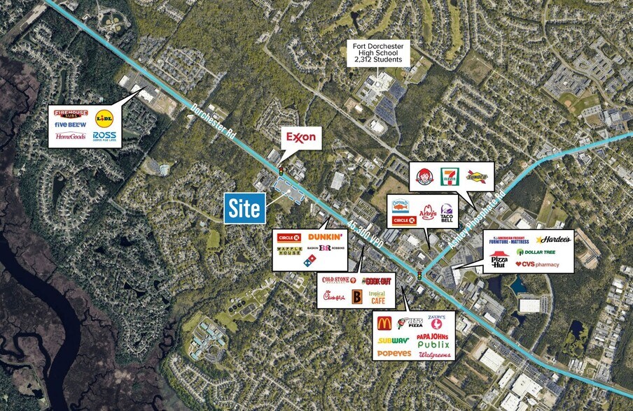 More Photos Of 8601 Dorchester Rd, North Charleston General Retail For Sale