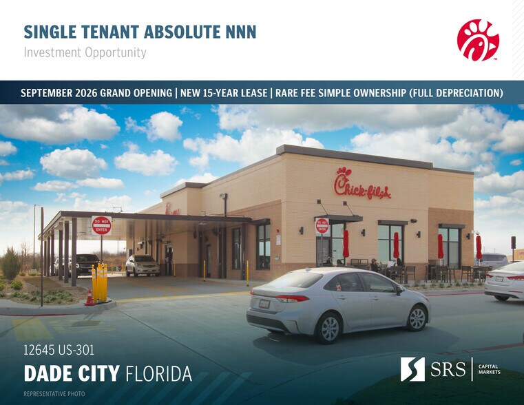Primary Photo Of 12645 US 301, Dade City Fast Food For Sale