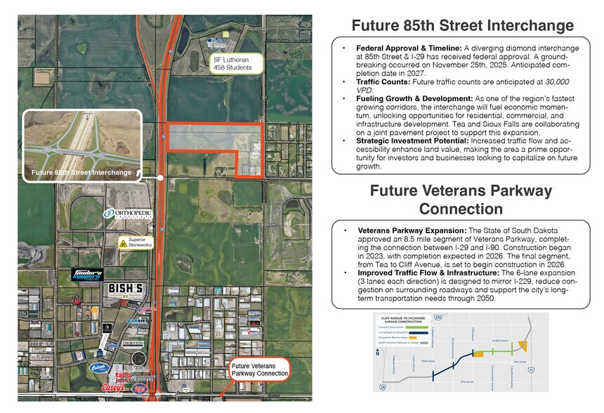 More Photos Of I-29 @ 85th, Sioux Falls Land For Sale