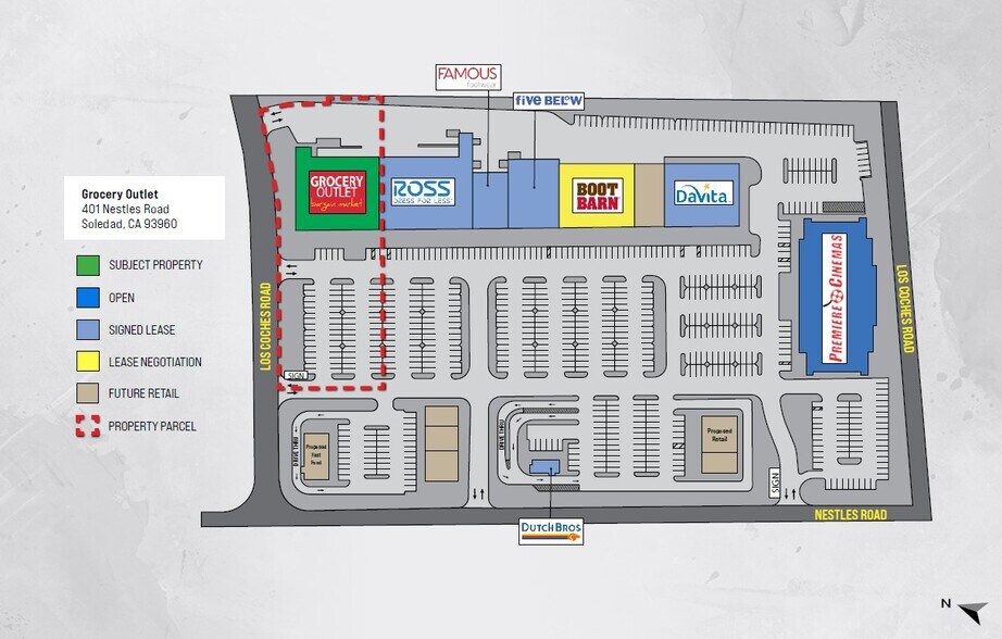 401 Nestles Rd, Soledad, CA 93960 Supermarket For Sale