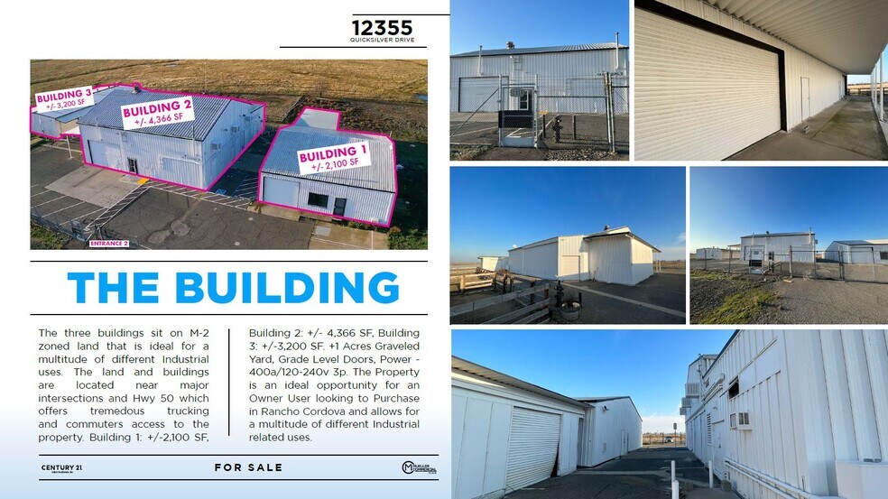 More Photos Of 12355 Quicksilver Dr, Rancho Cordova Warehouse For Sale