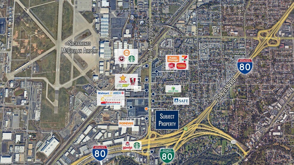 More Photos Of 4641 Watt Ave, North Highlands Freestanding For Lease