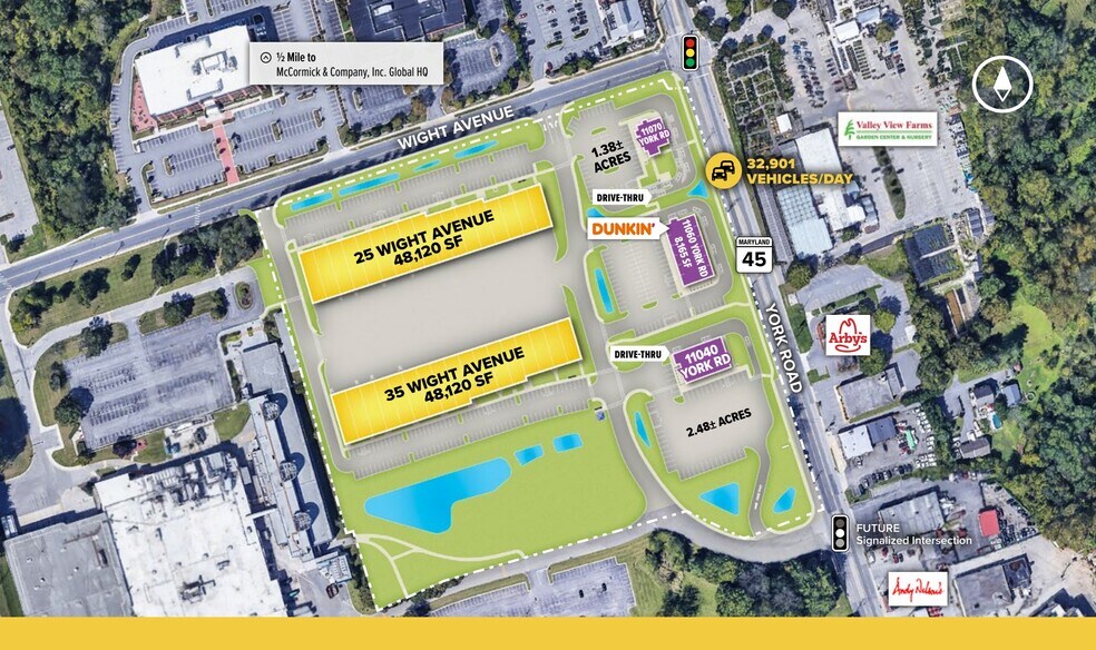 More Photos Of Hunt Valley Exchange, Cockeysville Land For Lease