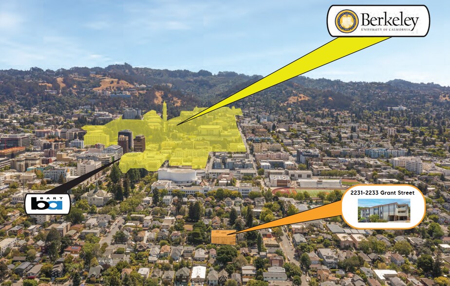 More Photos Of 2231-2233 Grant St, Berkeley Apartments For Sale