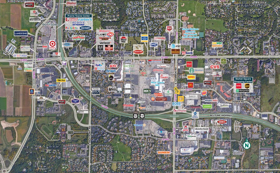 More Photos Of 515-527 S Gammon Rd, Madison Freestanding For Lease