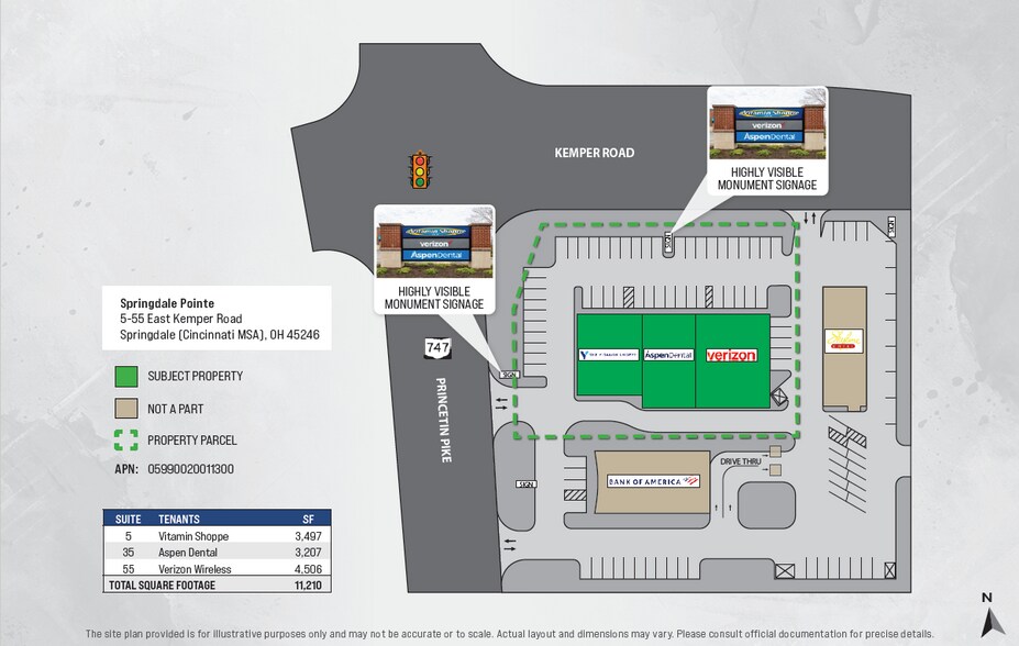 More Photos Of 5-55 E Kemper Rd, Cincinnati General Retail For Sale