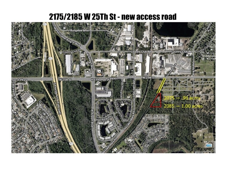 More Photos Of 2175-2185 W 25th St, Sanford Land For Sale