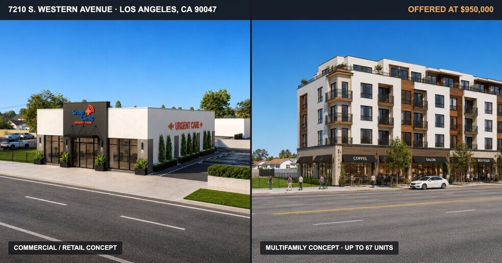 Primary Photo Of 7210 S Western Ave, Los Angeles Land For Sale