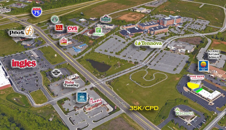 More Photos Of 7531-7569 Barnett Way, Powell General Retail For Lease