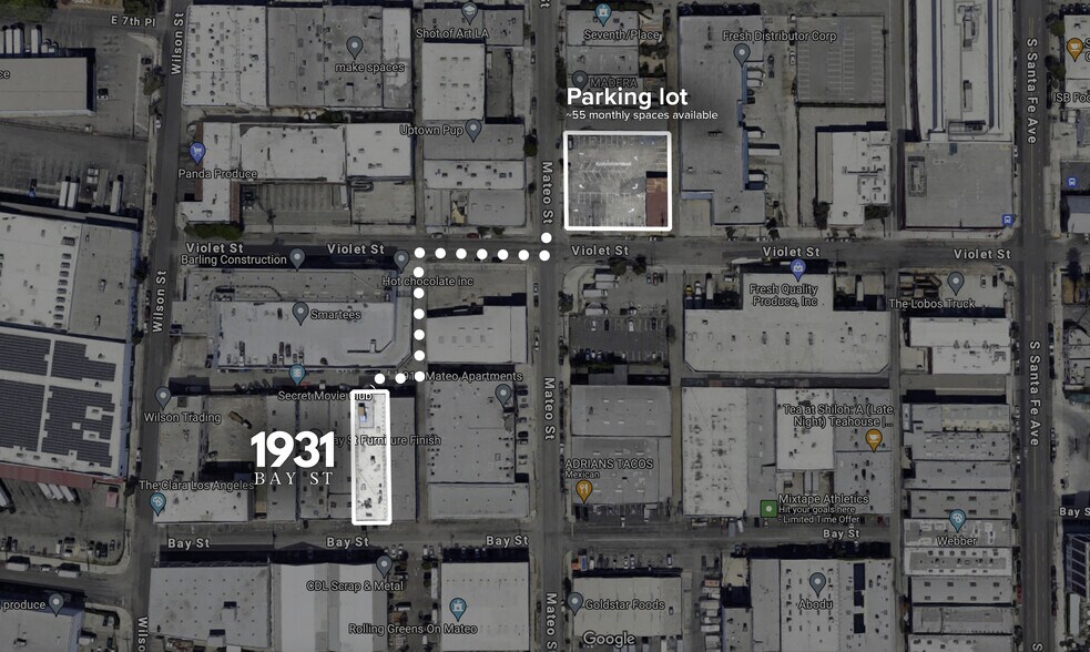 More Photos Of 1931 Bay St, Los Angeles Showroom For Lease