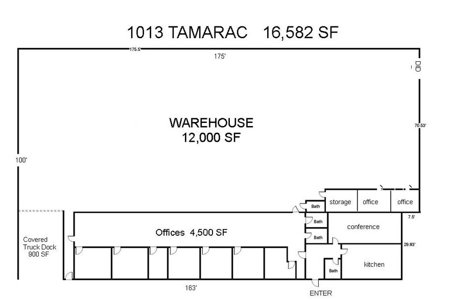 More Photos Of 1013 Tamarac Dr, Carpentersville Warehouse For Lease